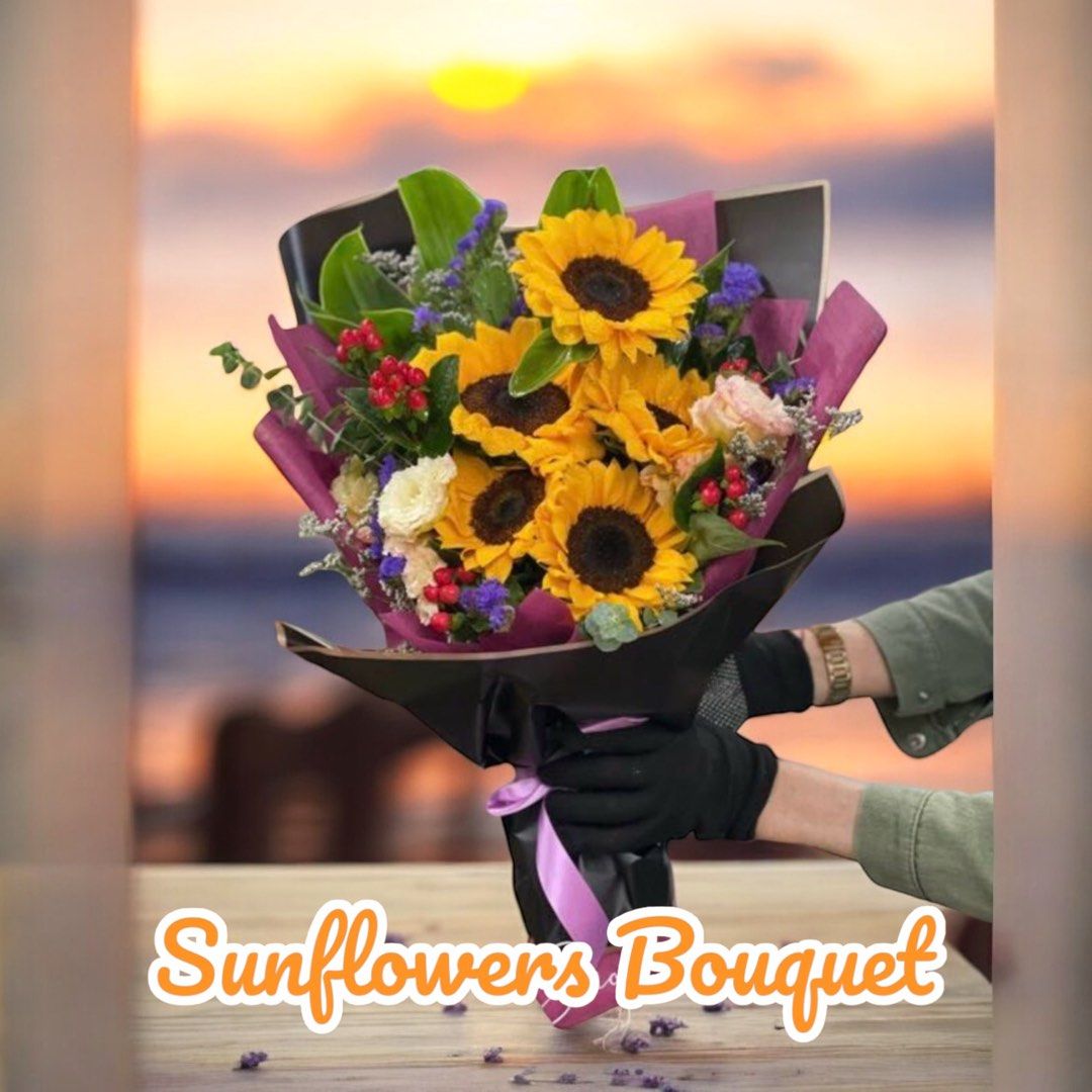 Graduation Sunflower Bouquet
