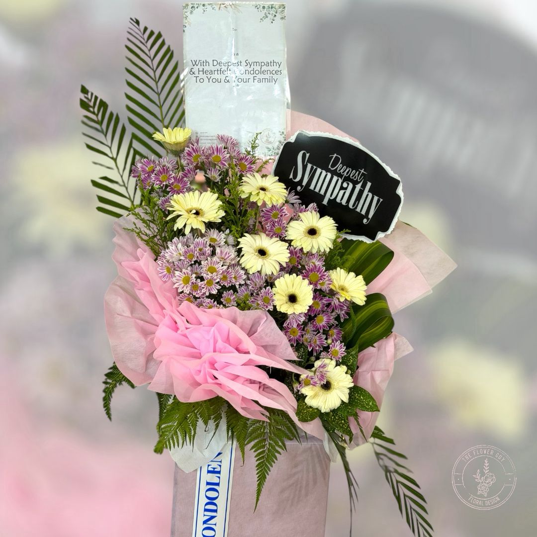 Empathy 02 - Fresh Flower Condolence Stand