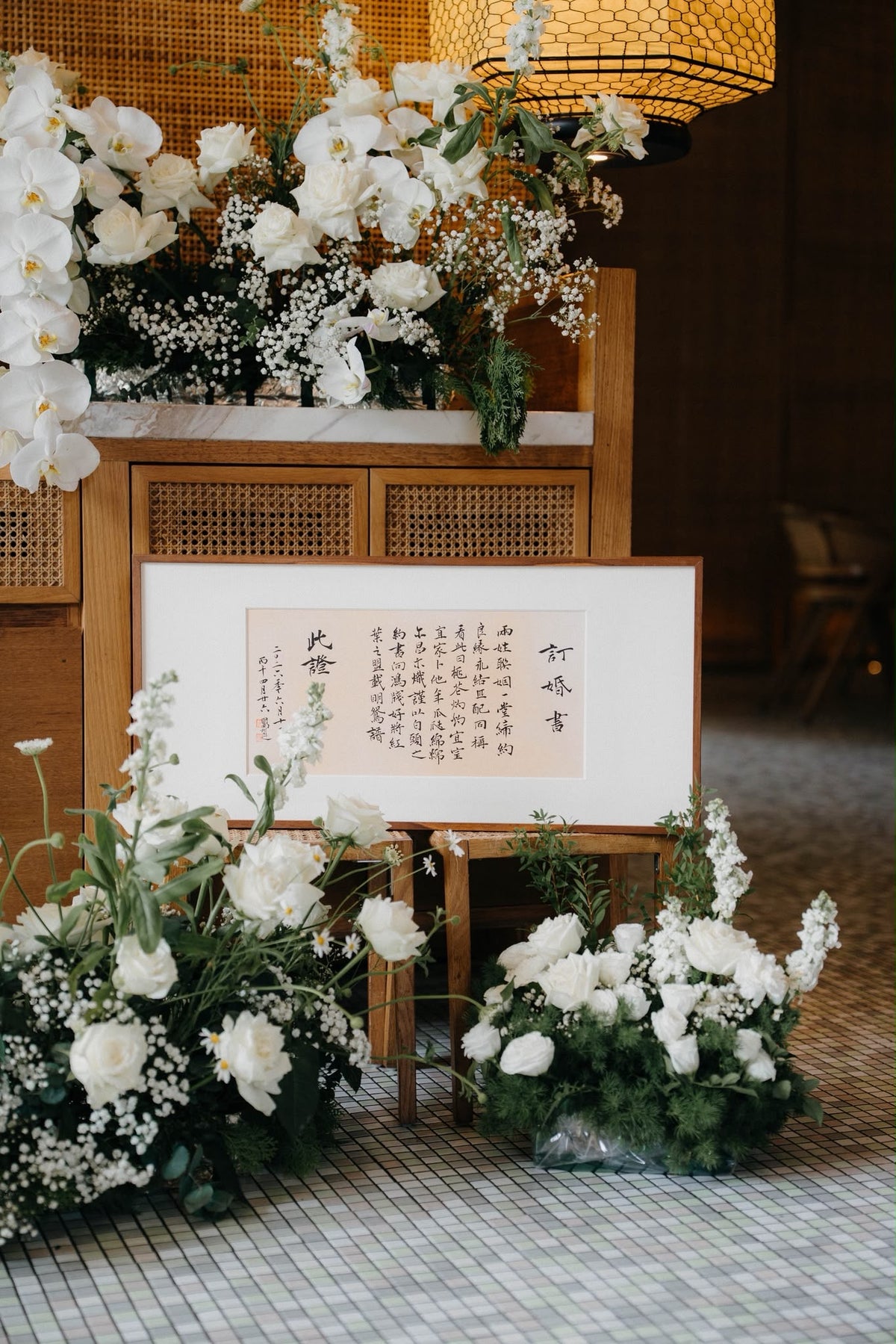 Eternal Elegance Solemnisation Floral Styling