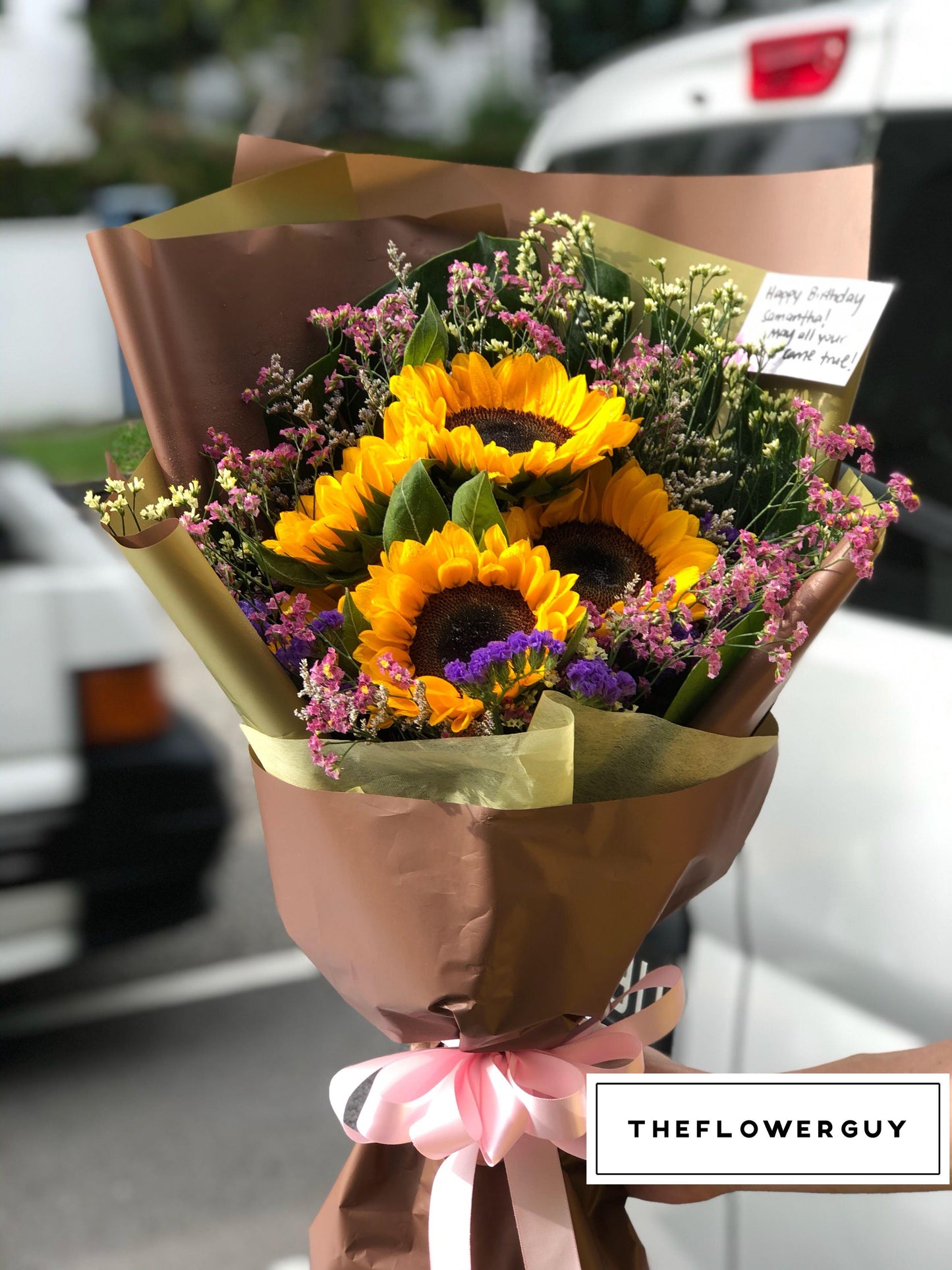 Graduation Sunflower Bouquet