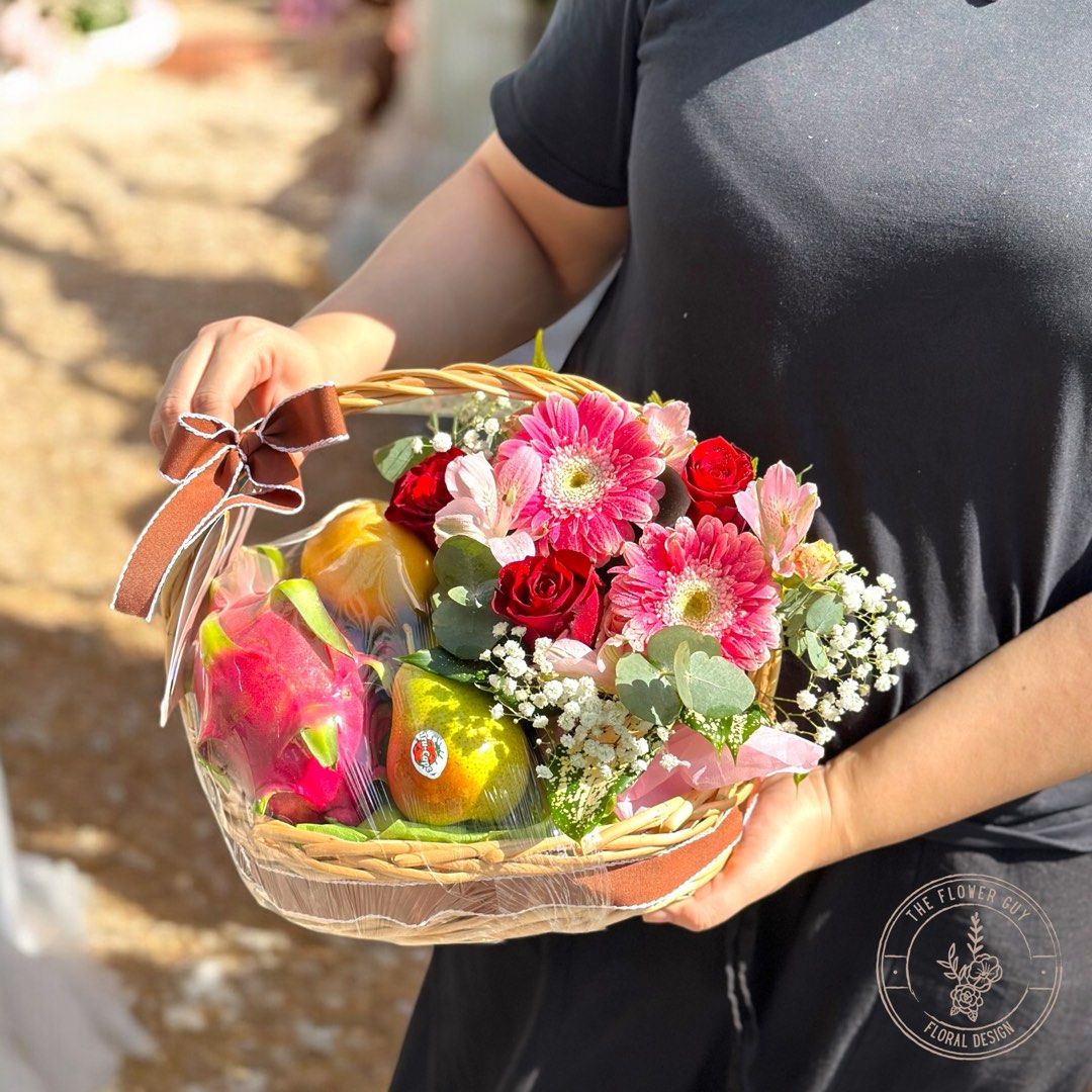 Wedding Style Fruits Flower Basket