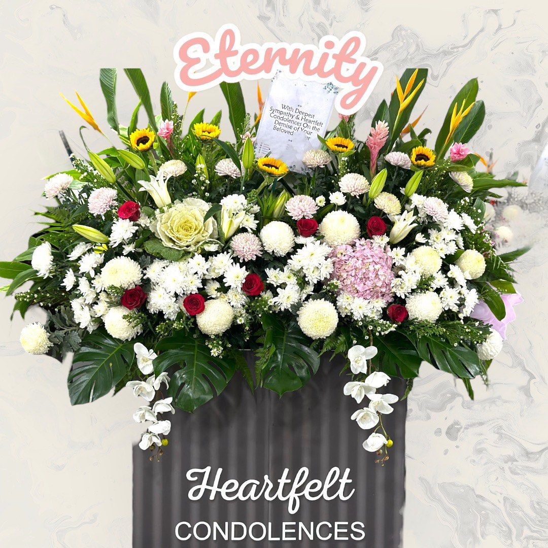 Eternity XXL Size Condolence Flower Stand