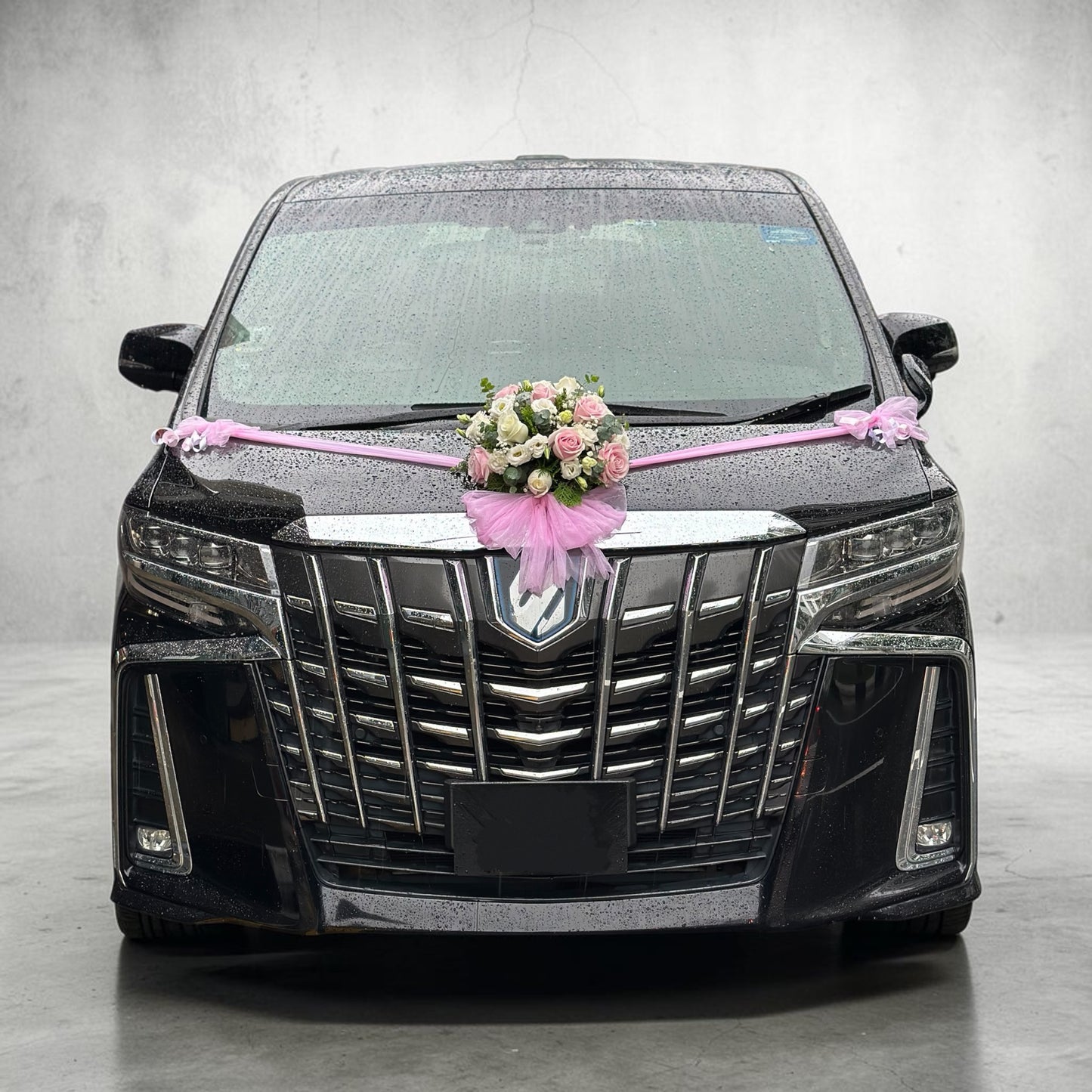 Fresh Flower Bridal Car Decoration