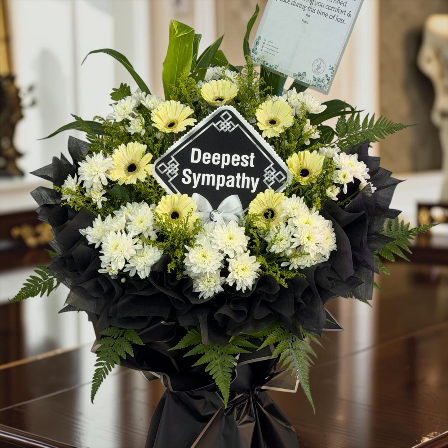 Remembrance - Sympathy Tripod Design Flower Stand