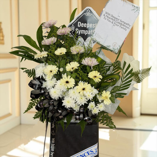 Graceful - Sympathy Condolence Flower Stand