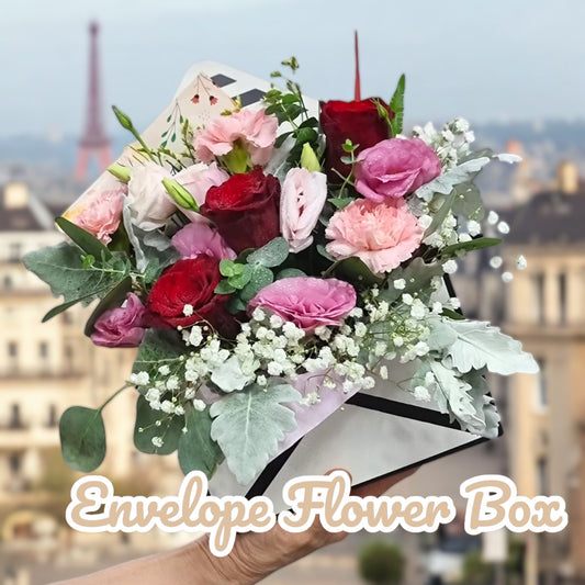 Flower Envelope Flower Box