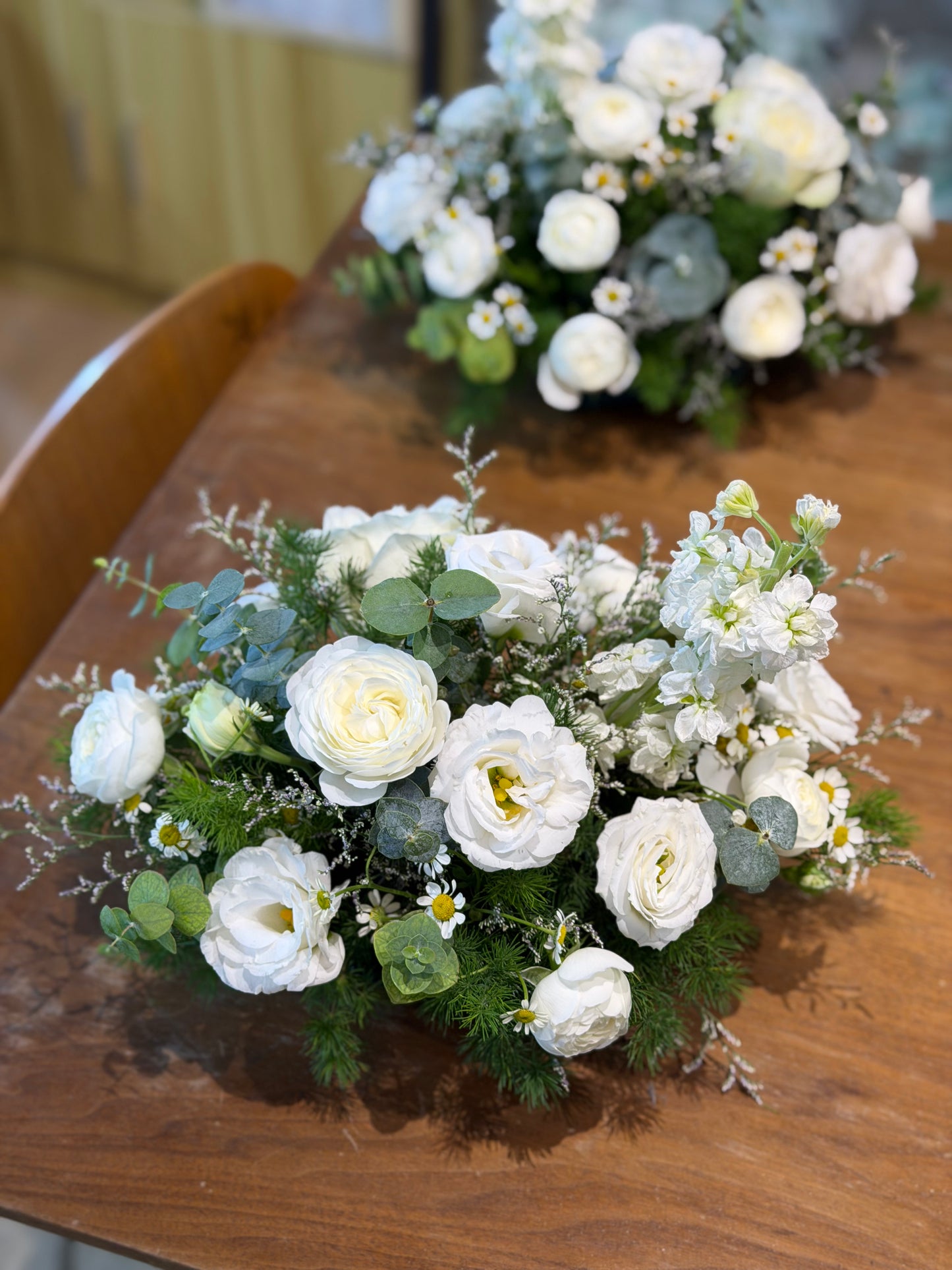 Bridal Style Small Table Flower
