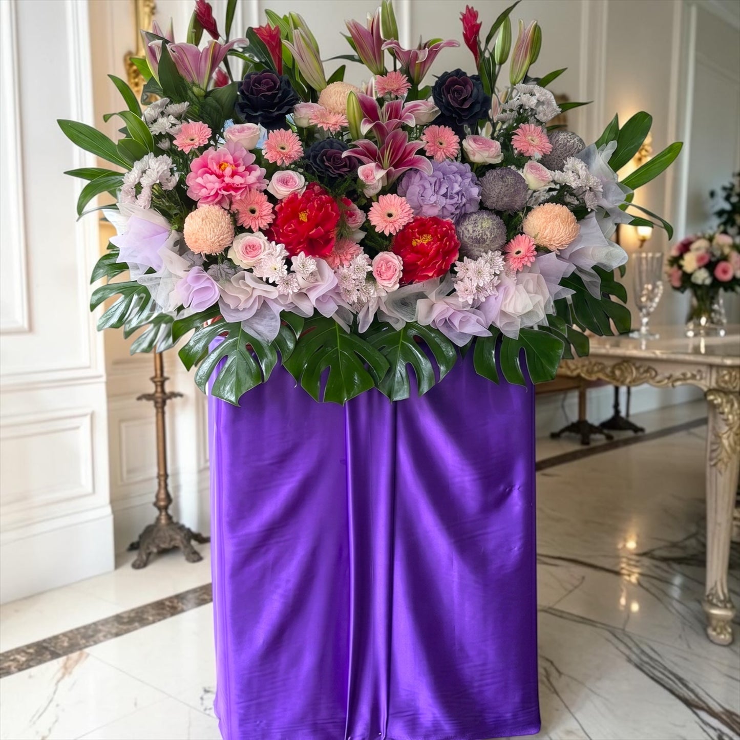 Grand Prosperity - Premium Grand Opening Floral Stand
