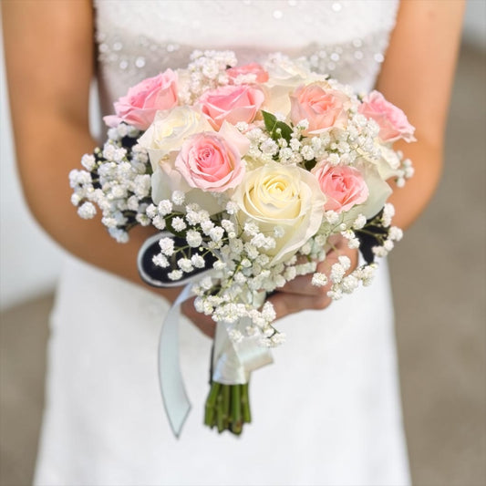 Blush Elegance Bridal Bouquet