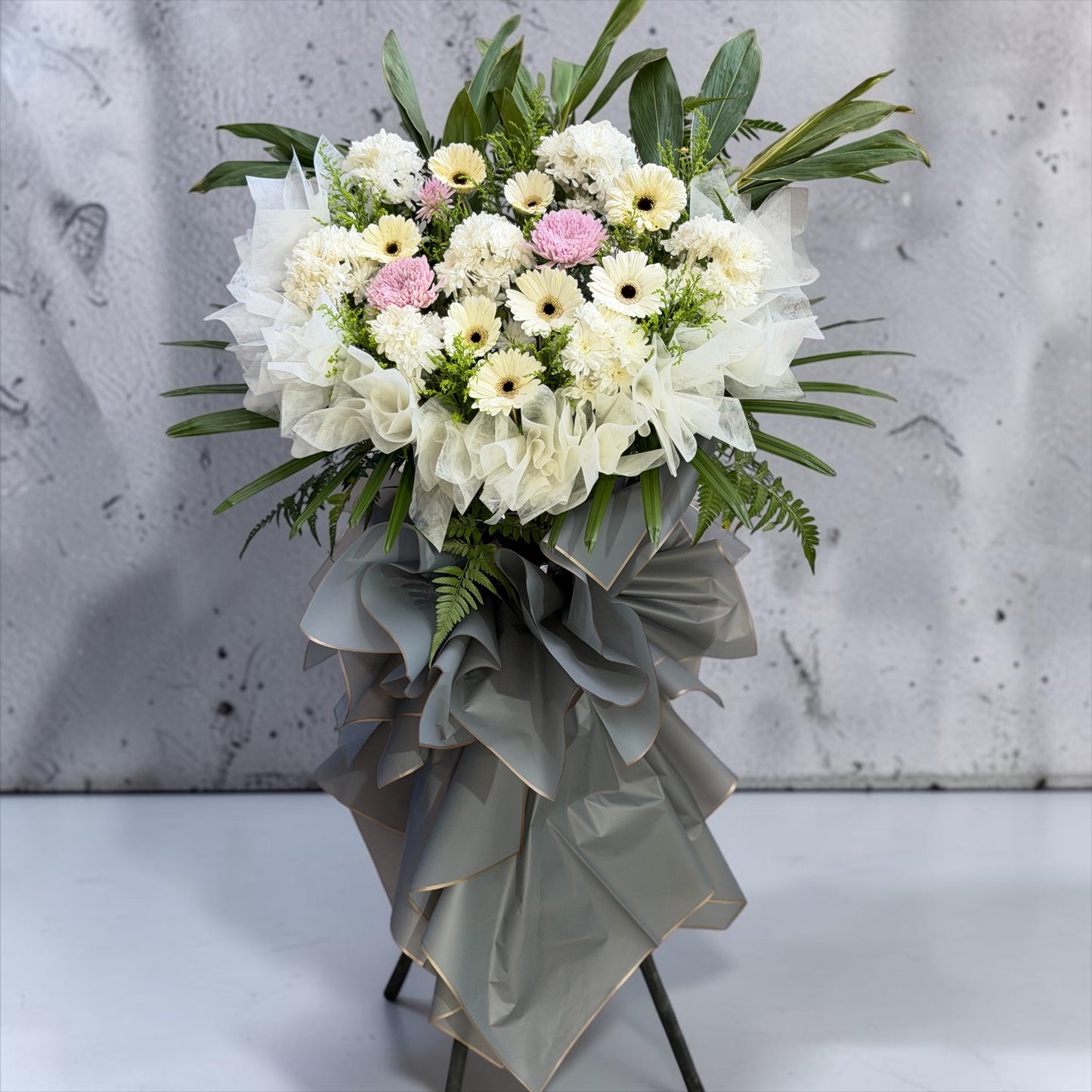 Lasting Tribute - Sympathy Condolence Flower Stand