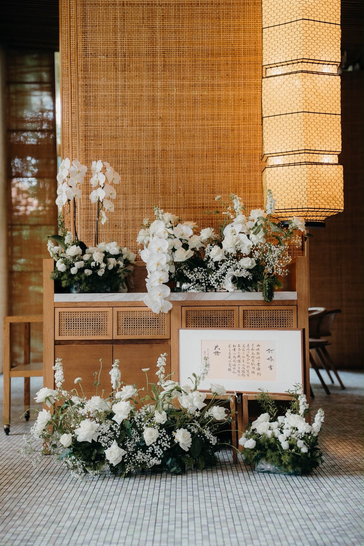 Eternal Elegance Solemnisation Floral Styling