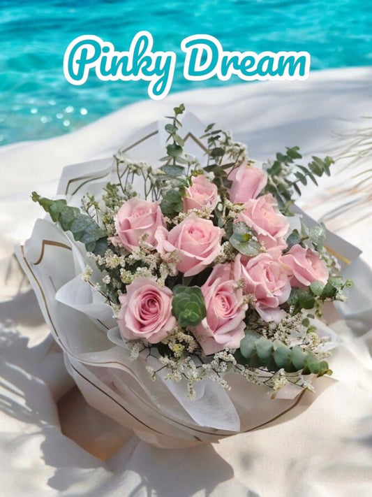 Pink Roses Bouquet