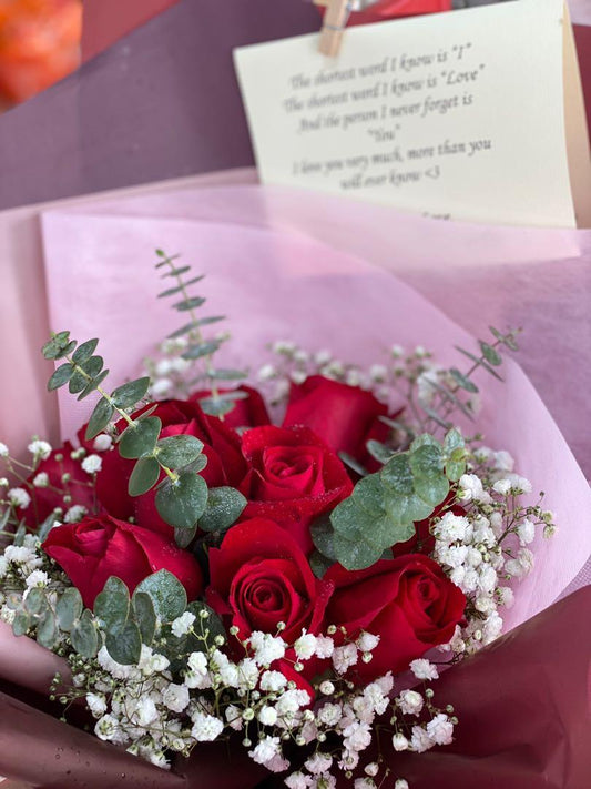 Premium Red Roses Bouquet